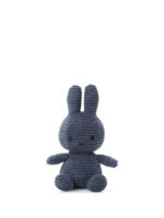 Зайчик Миффи вельвет синий Miffy Corduroy blue 23 см